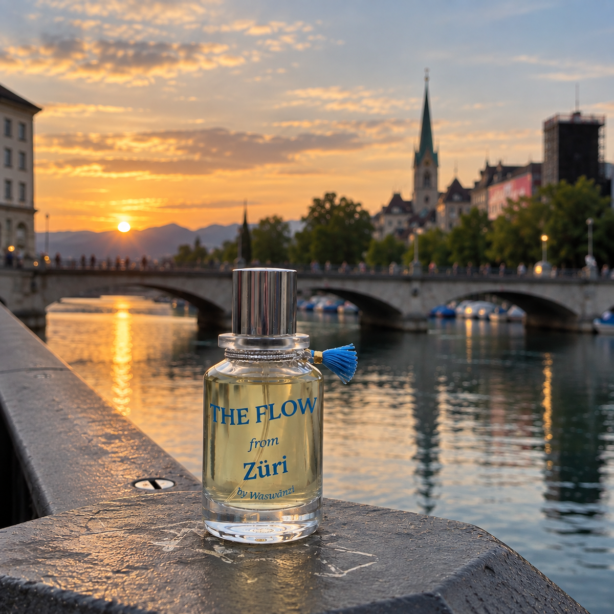 The Flow from Züri Eau de Parfum für Femme und Homme von Waswänzi